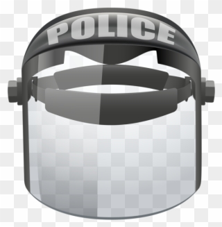 0, - Riot Police Helmet Transparent Clipart