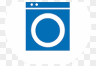 Laundry Service - Circle Clipart