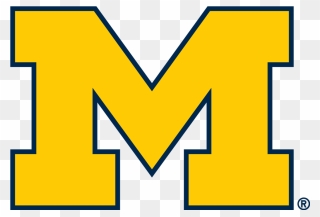Official Ncaa University Of Michigan Wolverines - Ohio State Vs Michigan Logo Clipart