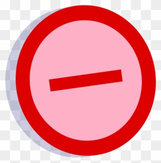Symbol Oppose Vote Oversat - Circle Clipart