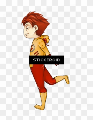 Kid Flash Pic - Wally West Clipart