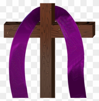 Lent Clipart Cross Free Image On Pixabay - Easter - Png Download