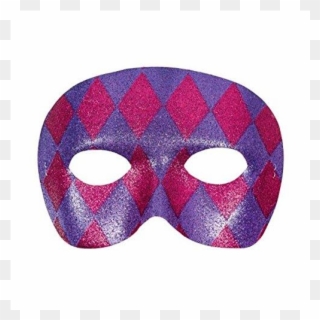 Auction - Mask Lets Party Hrlqun Glitter Pink Clipart