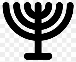 Menorah Rubber Stamp - Rubber Stamping Clipart