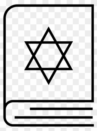 Torah Rubber Stamp - Hanukkah Symbols Clipart