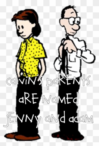 Calvin And Hobbes Calvin's Parents Clipart
