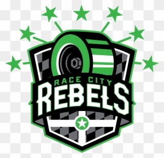 Race City Rebels - Men's Roller Derby Association Clipart