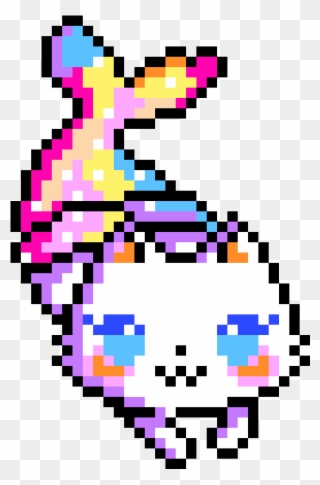 Cat Tail Pixel Art - Pixel Clipart