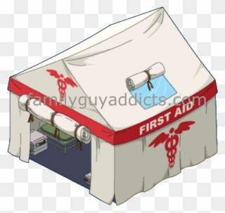 Peterpalooza Main Walkthrough Fail - First Aid Tent Cartoon Clipart