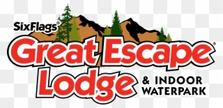 Six Flags Great Escape Logo Clipart