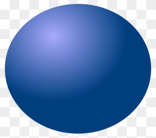 Clip Arts Related To - Blue Ball Vector Png Transparent Png