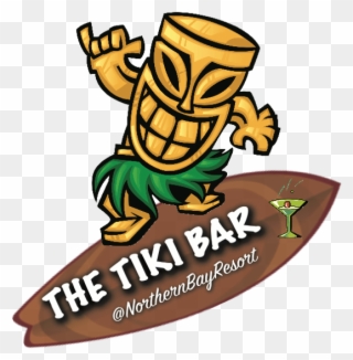 Tiki Bar - Logo Tiki Sun Bar Clipart
