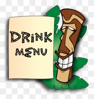 Oasis Drink Menu - Bar Clipart