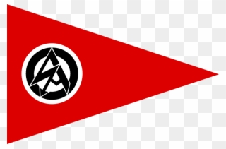 Nazi Banners Png - Sa Flag Ww2 Clipart