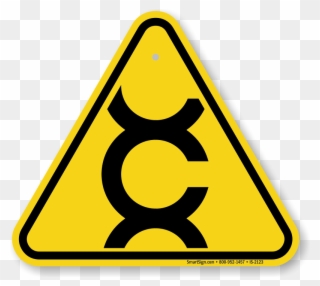 Carcinogen Symbol, Iso Warning Sign - Painting In Progress Sign Clipart