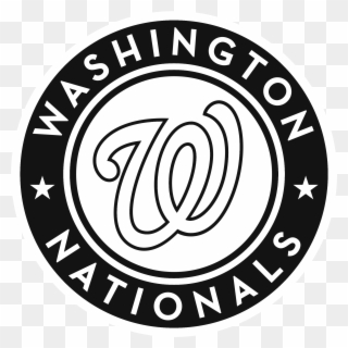 Washington Vector Black And White - Washington Nationals Logo Black And White Clipart