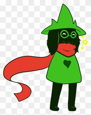 A Smol Transparent Ralsei For You Guys I Know I've - Cartoon Clipart