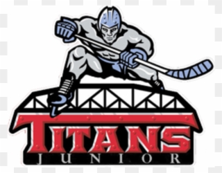 Nj Jr Titans - Nj Jr Titans Hockey Logo Clipart