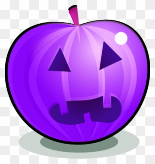 Online Purple Pumpkin Clipart, Pumpkin Collection - Halloween Pumpkins Drawings - Png Download