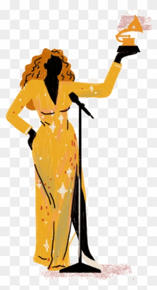 But Her Grammy-night Triumph Did Little To Remedy The - Illustration Clipart