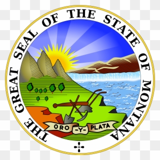 Open - Seal Of Montana Clipart