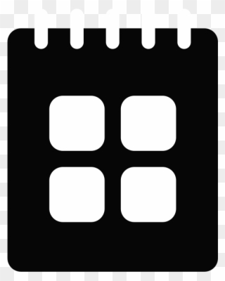 Search Icon Event - Date Icon Png Black Clipart
