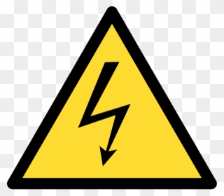 Electrical Distribution Box - Warning Signs Electric Shock Clipart