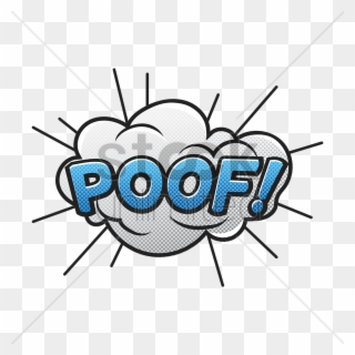 Poof Clipart - Cartoon Cloud Poof Png Transparent Png