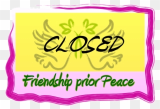 Friendship Prior Peace - You For Being My Friend Clipart