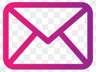 Pink Clipart Email - Email Logo Png Pink Transparent Png
