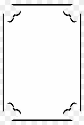 Border Black Free Stock Photo Illustration Of - Silhouette Clipart