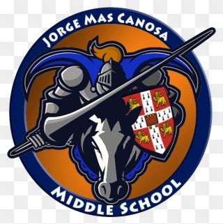 Clipart For Rookie Of The - Jorge Mas Canosa Middle School Logo - Png Download