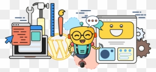 Website Care Hero - Website Clipart