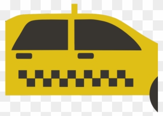 Taxi Clipart Icon - New York Taxi Clipart - Png Download