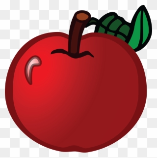 Free Clipart Of An Apple - Coloured Picture Of Apple - Png Download