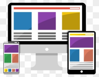 Responsive Websites - Software Clipart