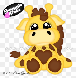 Snuggle Palz Giraffe - Giraffe Clipart