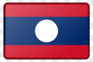 Flag Of Laos Cambodia - Flag Of Laos Clipart