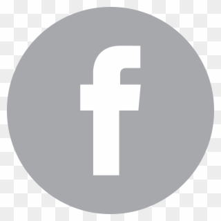 Connect - Facebook Icon Vector Grey Clipart