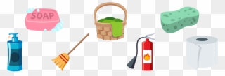 Household - Broom Emoji Clipart