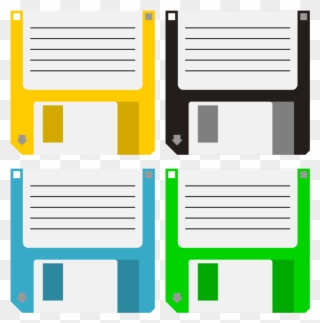 Floppy Disk Disk Storage Computer Icons Data Storage - Floppy Disk Clipart - Png Download