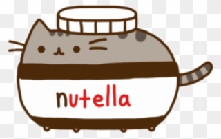 Report Abuse - Pusheen Cat Nutella Clipart