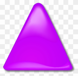 Illuminati - Purple Triangle 3d Png Clipart