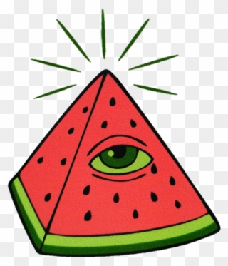 Illuminati Clipart - Illuminati Watermelon - Png Download