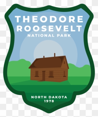 Theodore Roosevelt Vinyl Sticker - Theodore Roosevelt National Park Clipart