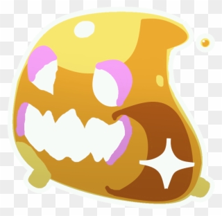 Spooky Clipart Slime - Gold Tarr Slime Rancher - Png Download