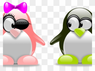 Julius Caesar Clipart Penguin - Linux Is Love - Png Download