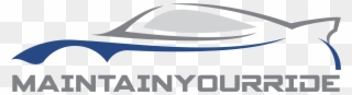 Maintain Your Ride - Car Wax Logo Clipart