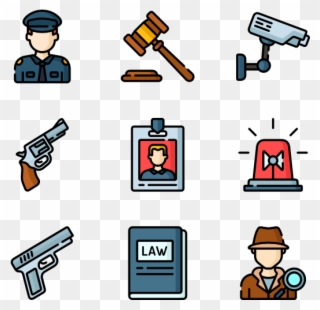 Crime Investigation - Icon Clipart