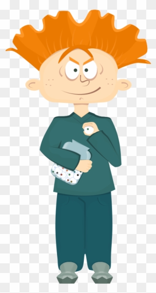 Naughty Boy Clipart - Png Download